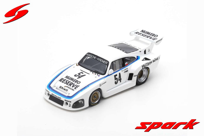 PORSCHE 935 K3 N.54 WINNER ADAC ZOLDER 1979 KLAUS LUDWIG 1:43