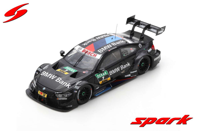 BMW M4 N.7 DTM HOCKENHEIM 2018 BRUNO SPRENGLER 1:43