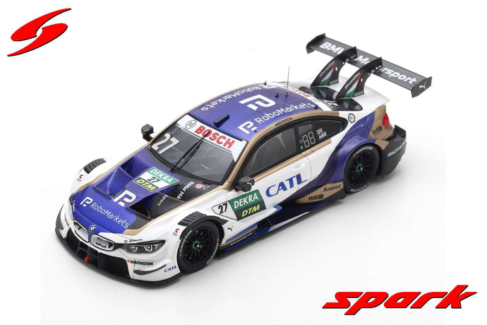 BMW M4 N.27 DTM HOCKHENHEIM 2020 JONATHAN ABERDEIN 1:43