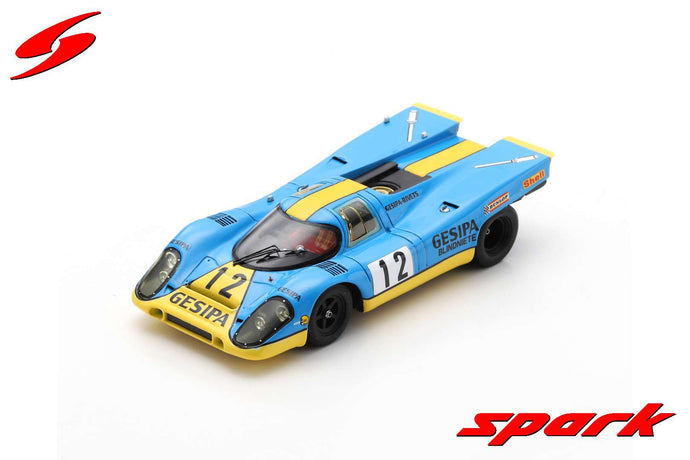 PORSCHE 917K N.12 WINNER NORISRING INTERSERIE 1970 JURGEN NEUHAUS 1:43