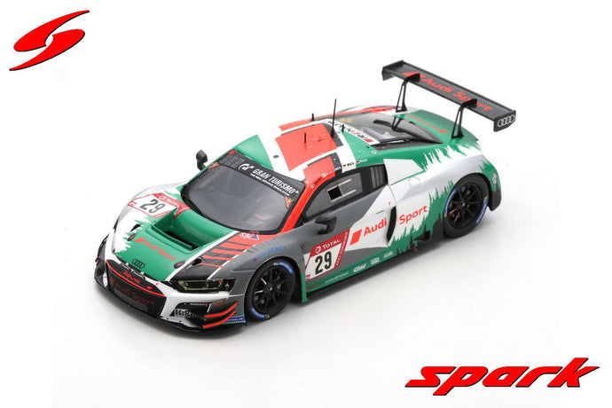 AUDI R8 GT3 N.29 6th 24 H NURBURGRING 2020 DRUDI-MIES-RAST-VAN DER LINDE