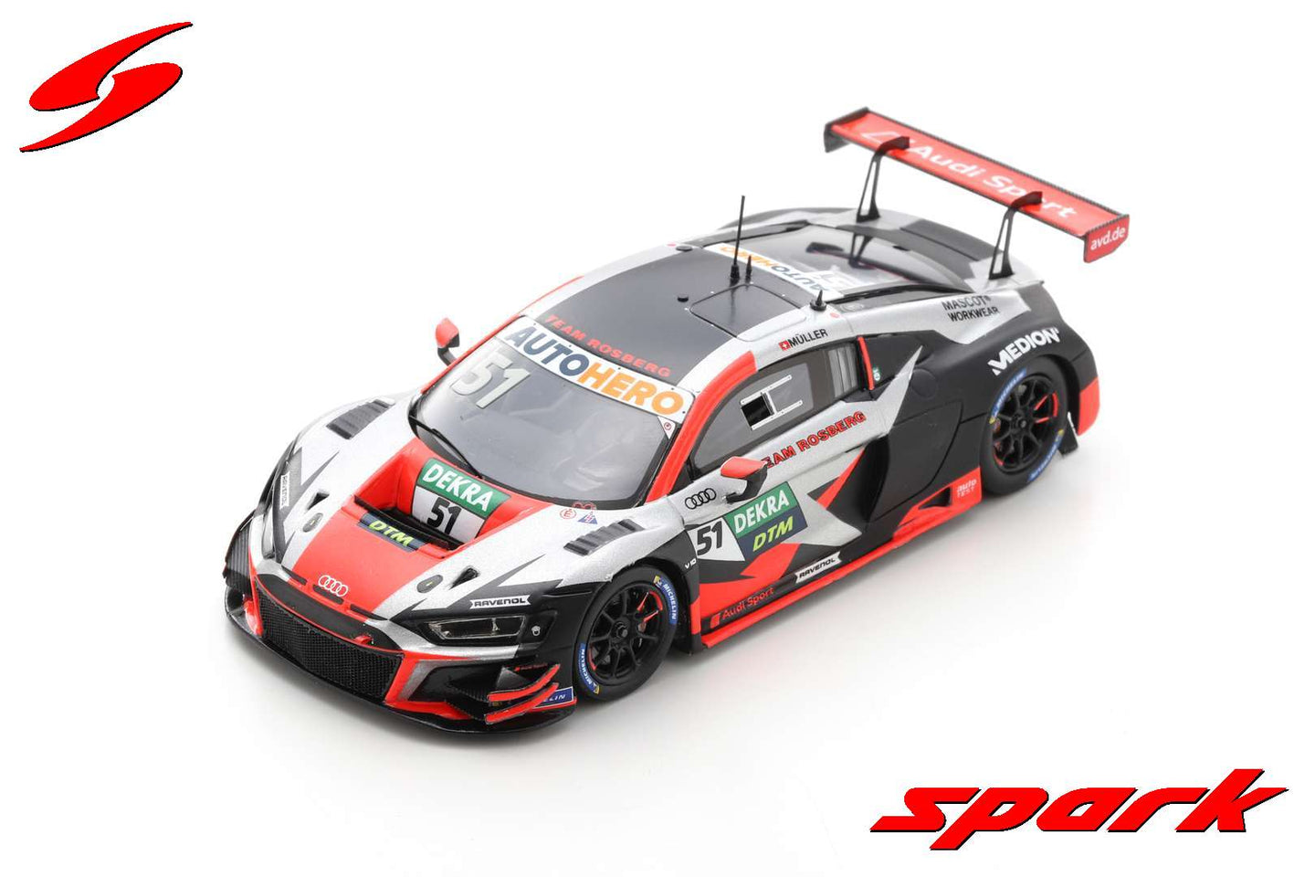 AUDI R8 GT3 N.51 DTM 2021 NICO MULLER 1:43