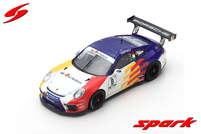 PORSCHE 911 GT3 N.8 WINNER MONZA CUP ITALIA 2019 DIEGO BERTONELLI 1:43
