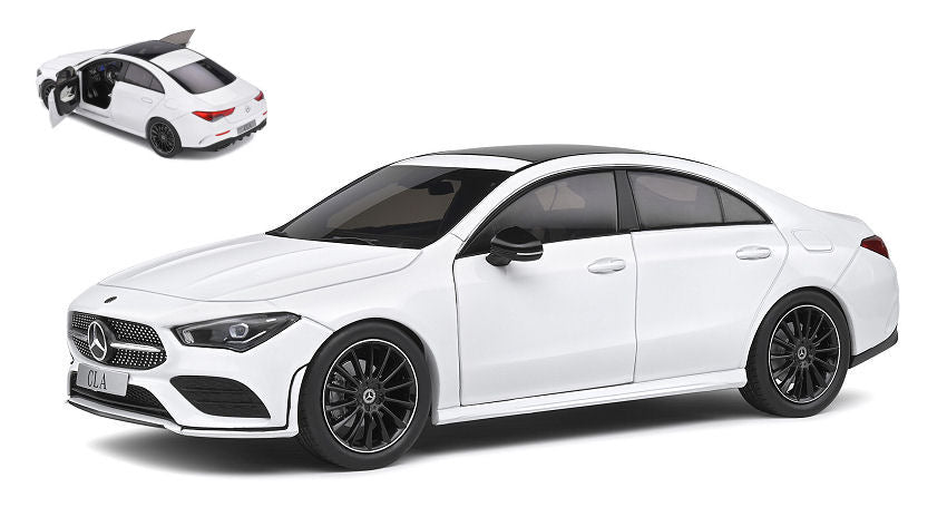 MERCEDES CLA C118 COUPE' AMG LINE 2019 WHITE 1:18