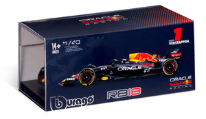 Red Bull RB18 #1 MAX VERSTAPPEN 2022 with helmet Formel 1 1:43