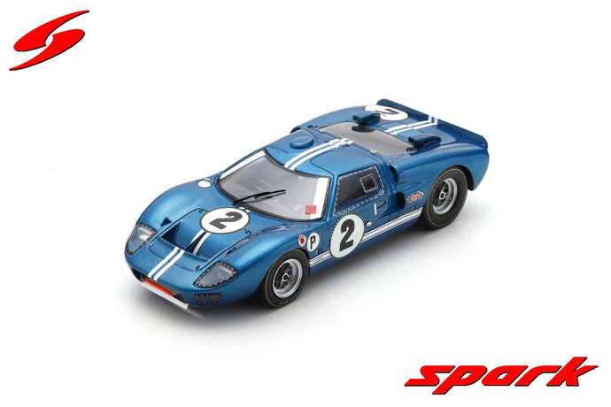 FORD GT40 MK2 2nd 12 H SEBRING 1967 A.FOYT-L.RUBY 1:43