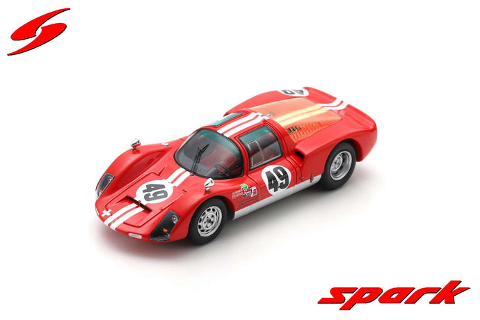 PORSCHE 906 N.49 6th 12 H SEBRING 1966 J.SIFFERT-C.VOGELE 1:43