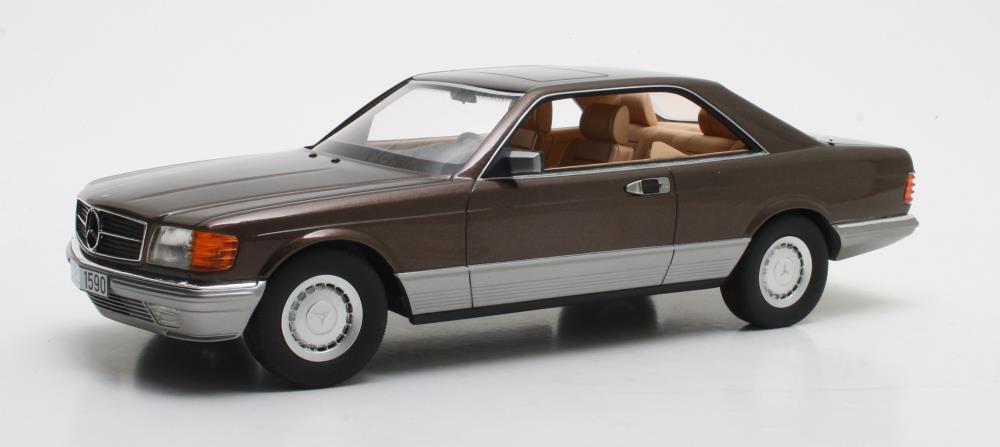 MERCEDES BENZ S-CLASS 380SEC (C126) 1982 - BROWN METALLIC