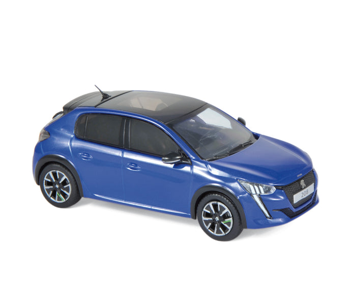 Peugeot e-208 GT 2019 Blå 1:43