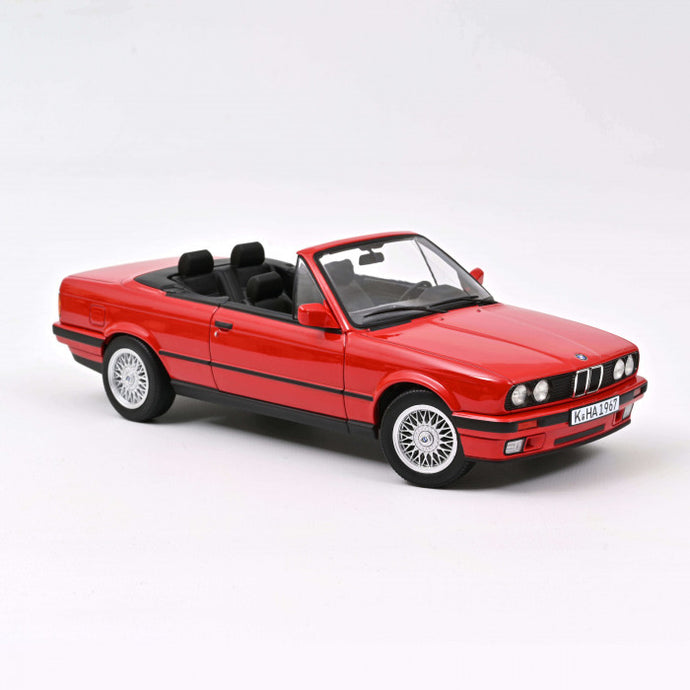 BMW 318i CABRIOLET 1991 RED 1:18