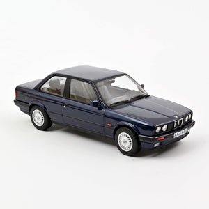 BMW 325i 1988 BLUE METALLIC 1:18