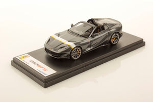 FERRARI 812 GTS GRIGIO SILVERSTONE- WHITE YELLOW LIVERY 1:43
