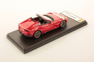 FERRARI 812 GTS ROSSO CORSA-WHITE AND YELLOW LIVERY 1:43