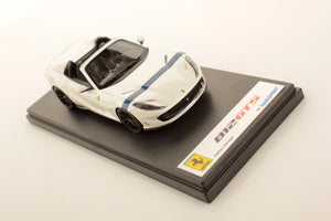 FERRARI 812 GTS BIANCO ITALIA BLUE LIVERY 1:43