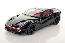 Indlæs billede til gallerivisning FERRARI F12 TDF SPECIAL SERIES BLACK W/RED LIVERY C/VETRINA 1:18