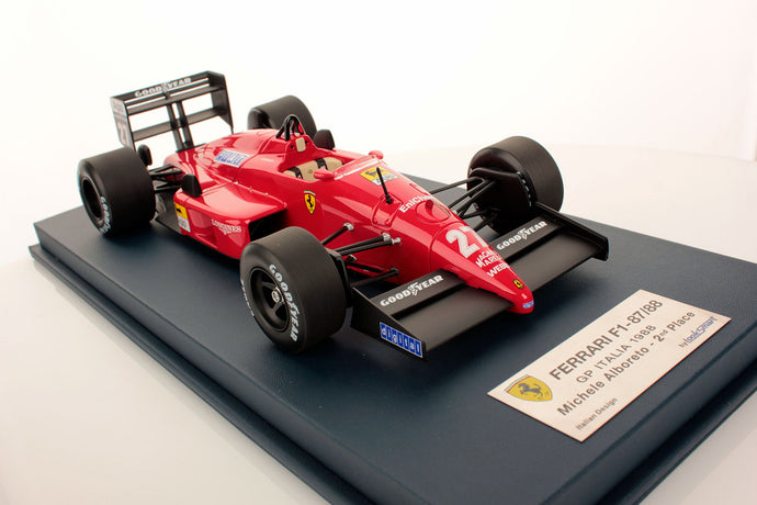 FERRARI F1  FERRARI SF90 TEAM SCUDERIA FERRARI MISSION WINNOW N 16 5th CHINA GP 1000th 2019 CHARLES LECLERC - CON VETRINA - WITH SHOWCASE MATT RED