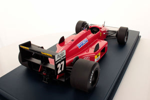 FERRARI F1  FERRARI SF90 TEAM SCUDERIA FERRARI MISSION WINNOW N 16 5th CHINA GP 1000th 2019 CHARLES LECLERC - CON VETRINA - WITH SHOWCASE MATT RED
