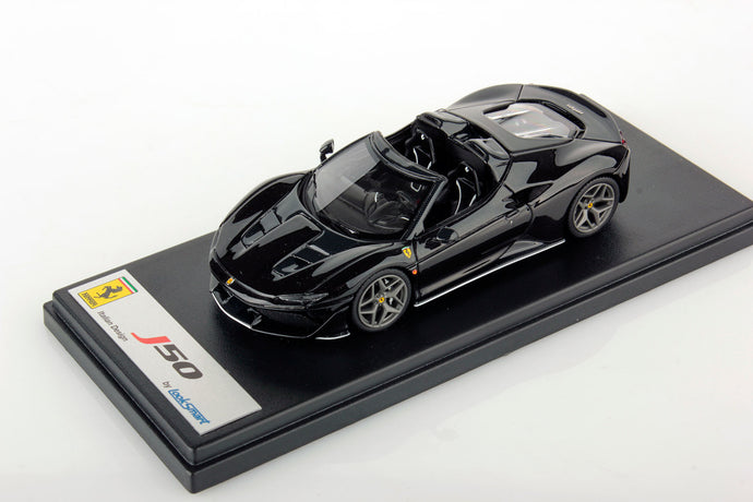 FERRARI J50 DAYTONA BLACK W/GREY CORSA WHEELS 1:43