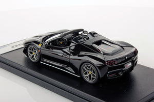 FERRARI J50 DAYTONA BLACK W/GREY CORSA WHEELS 1:43