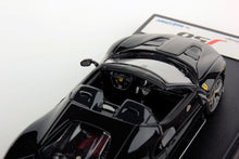 Indlæs billede til gallerivisning FERRARI J50 DAYTONA BLACK W/GREY CORSA WHEELS 1:43