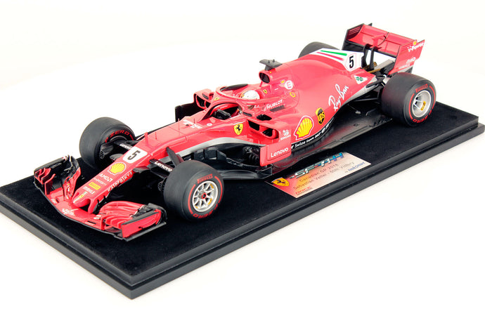 FERRARI SF71H S.VETTEL 2018 N.5 WINNER CANADIAN GP 50th VICTORY 1:18