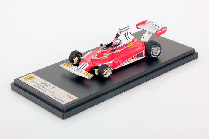 FERRARI 312T N.11 WINNER ITALIAN GP 1975 CLAY REGAZZONI 1:43