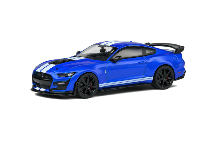 SHELBY MUSTANG GT 500 2020 BLUE 1:43