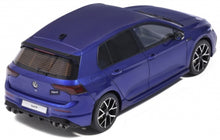 Indlæs billede til gallerivisning W GOLF VIII R 2021 MET.BLUE os 1:18