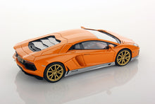 Indlæs billede til gallerivisning LAMBORGHINI AVENTADOR MIURA ORANGE  MIURA/SILVER 1:43