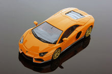 Indlæs billede til gallerivisning LAMBORGHINI AVENTADOR MIURA ORANGE  MIURA/SILVER 1:43