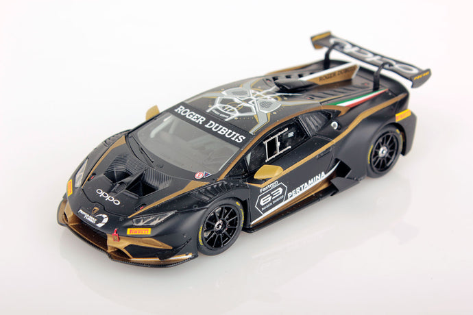 LAMBORGHINI HURACAN SUPER TROFEO EVO 2019 BLACK/GOLD 1:43
