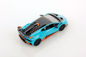 LAMBORGHINI HURACAN STO LAUFEY BLUE 1:43