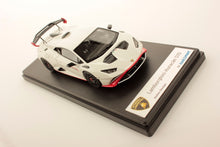 Indlæs billede til gallerivisning LAMBORGHINI HURACAN STO MONOCREUS WHITE 1:43