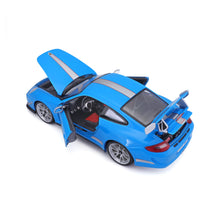 Indlæs billede til gallerivisning PORSCHE 911 GT3 RS 4.0 2012 BLUE 1:18