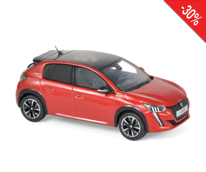 Peugeot 208 Gt Line 2019 Rød 1:43