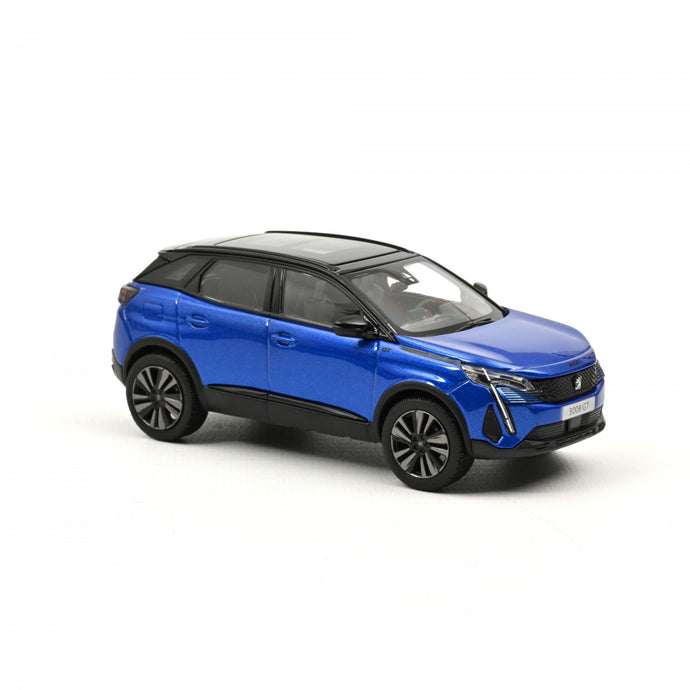 PEUGEOT 3008 GT BLACK PACK 2021 VERTIGO BLUE 1:43