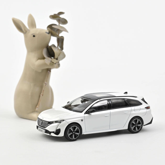 PEUGEOT 308 SW GT 2021 PEARL WHITE 1:43