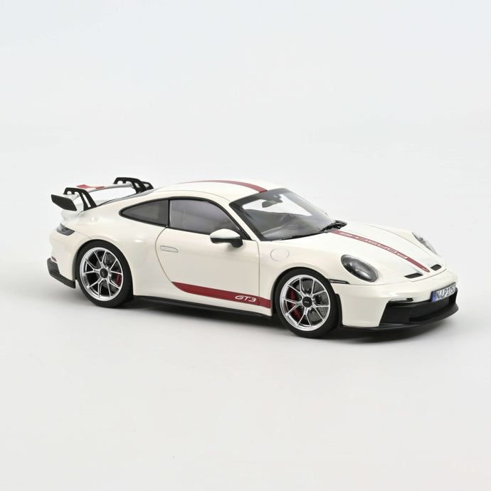 PORSCHE 911 GT3 2021 WHITE 1:18 os