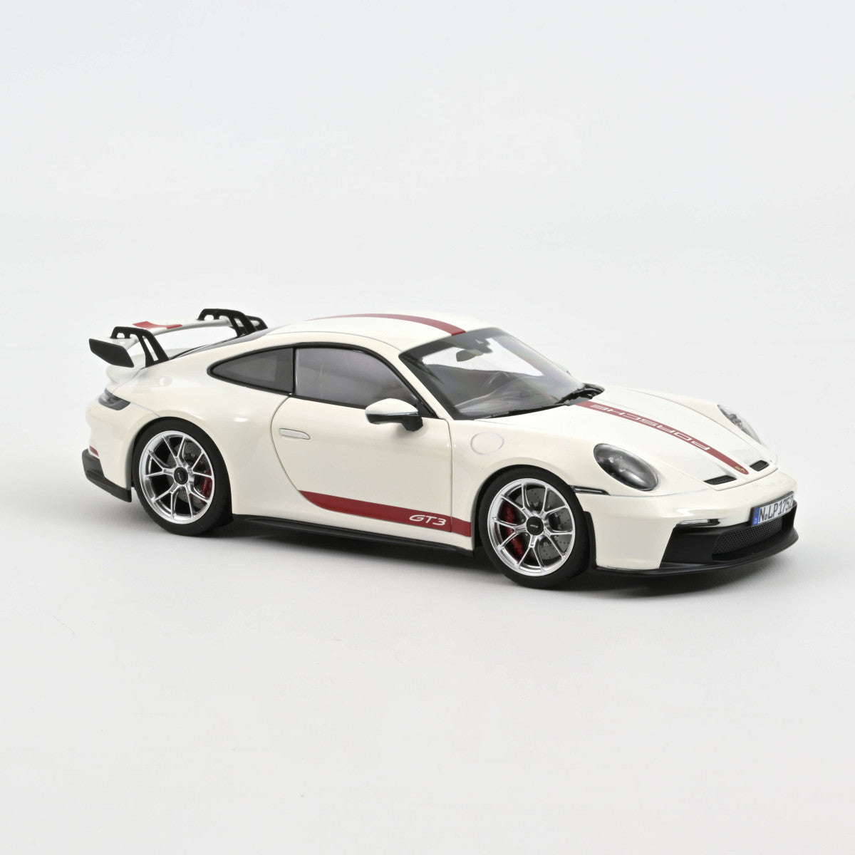 PORSCHE 911 GT3 2021 WHITE 1:18 os