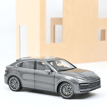 Indlæs billede til gallerivisning PORSCHE CAYENNE COUPE TURBO 2019 DARK GREY METALLIC 1:18