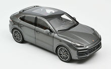 Indlæs billede til gallerivisning PORSCHE CAYENNE COUPE TURBO 2019 DARK GREY METALLIC 1:18