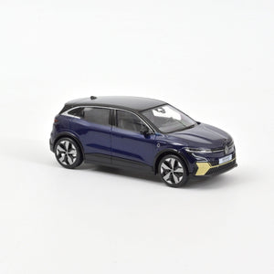RENAULT MEGANE E-TECH 100% ELECTRIC 2022 MIDNIGHT BLUE & BLACK 1:43