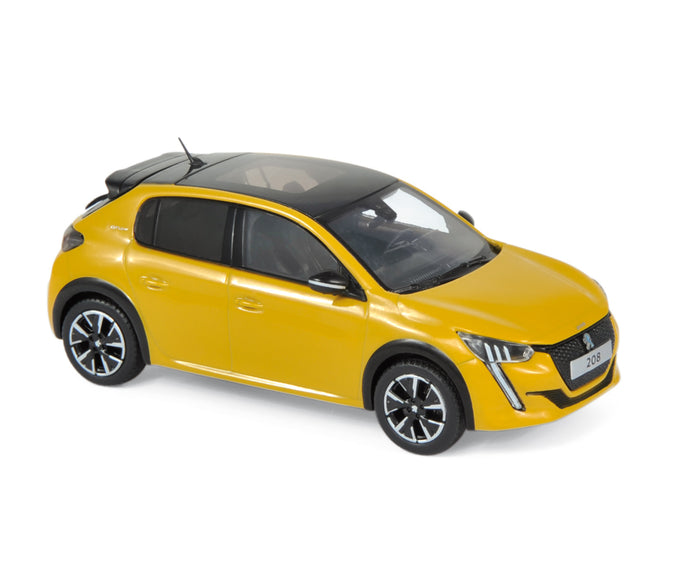 Peugeot 208 GT Line 2019 Gul 1:43